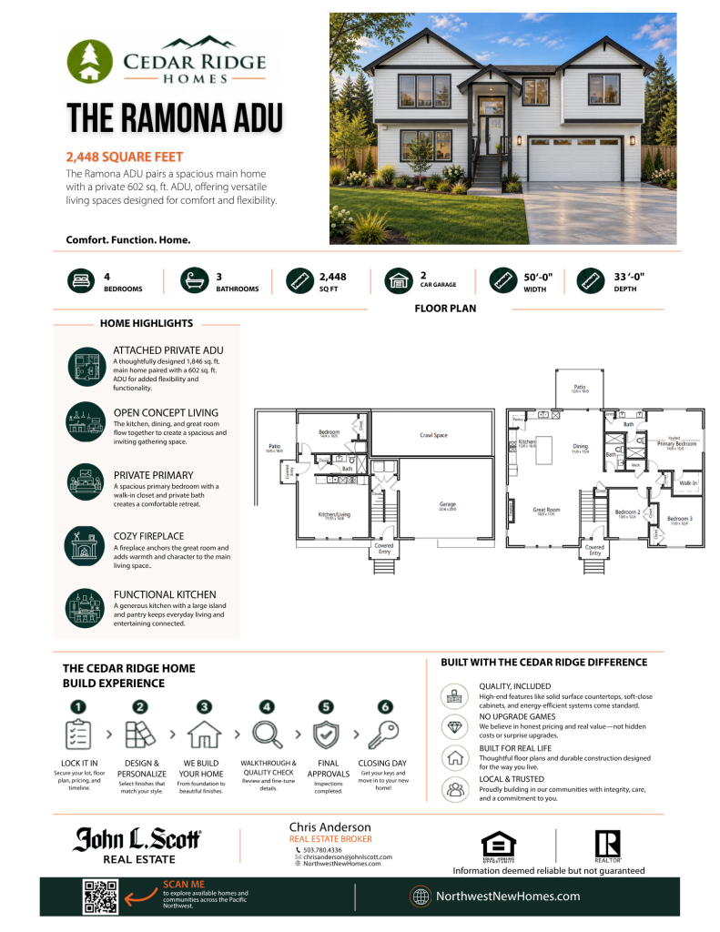 Ramona ADU floor plan
