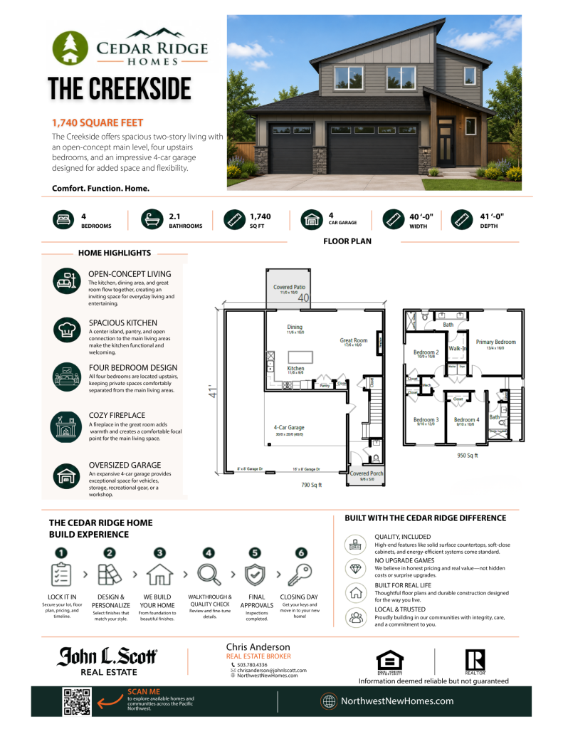 Creekside floor plan