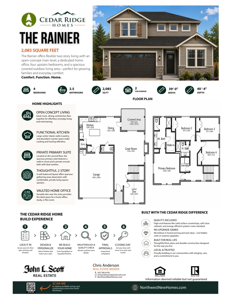 Rainier floor plan