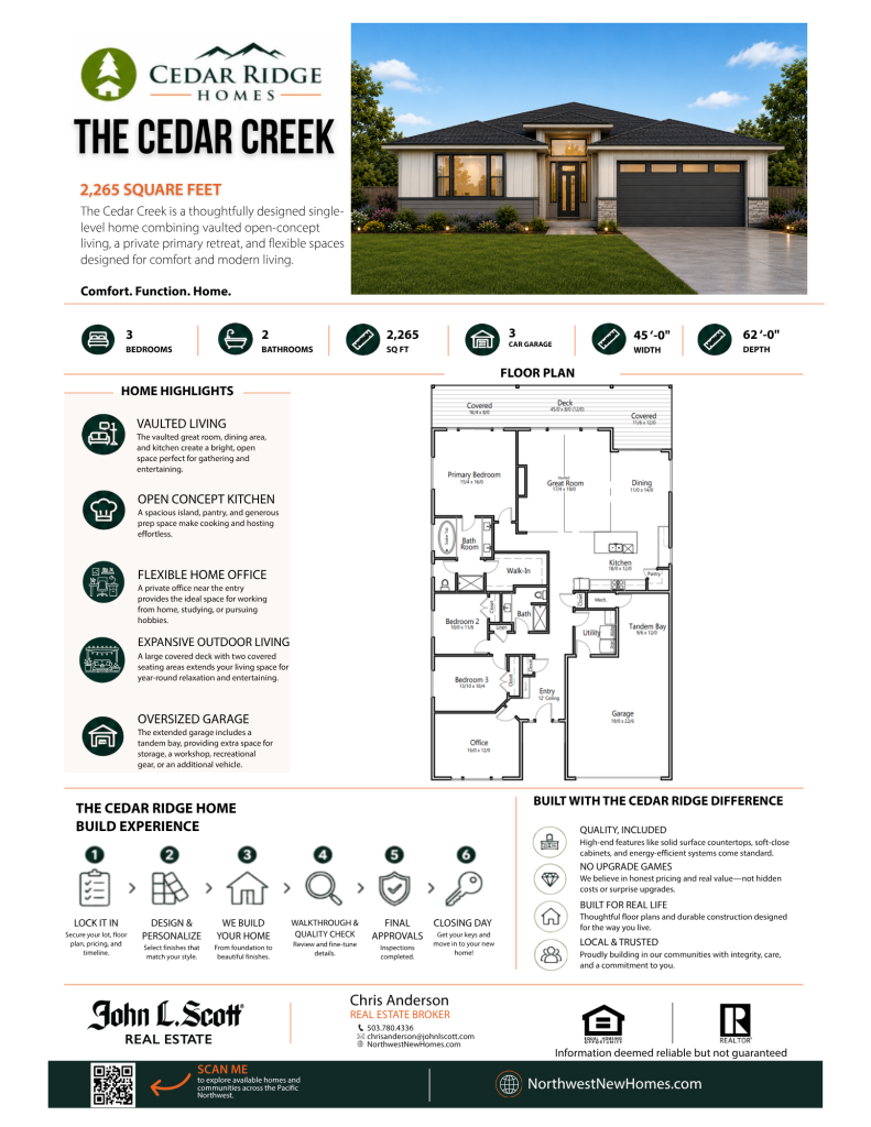 Cedar Creek floor plan