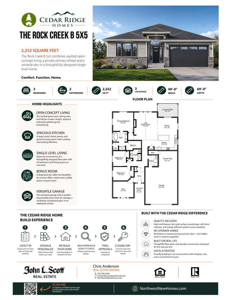 Rock Creek B 5×5 floor plan